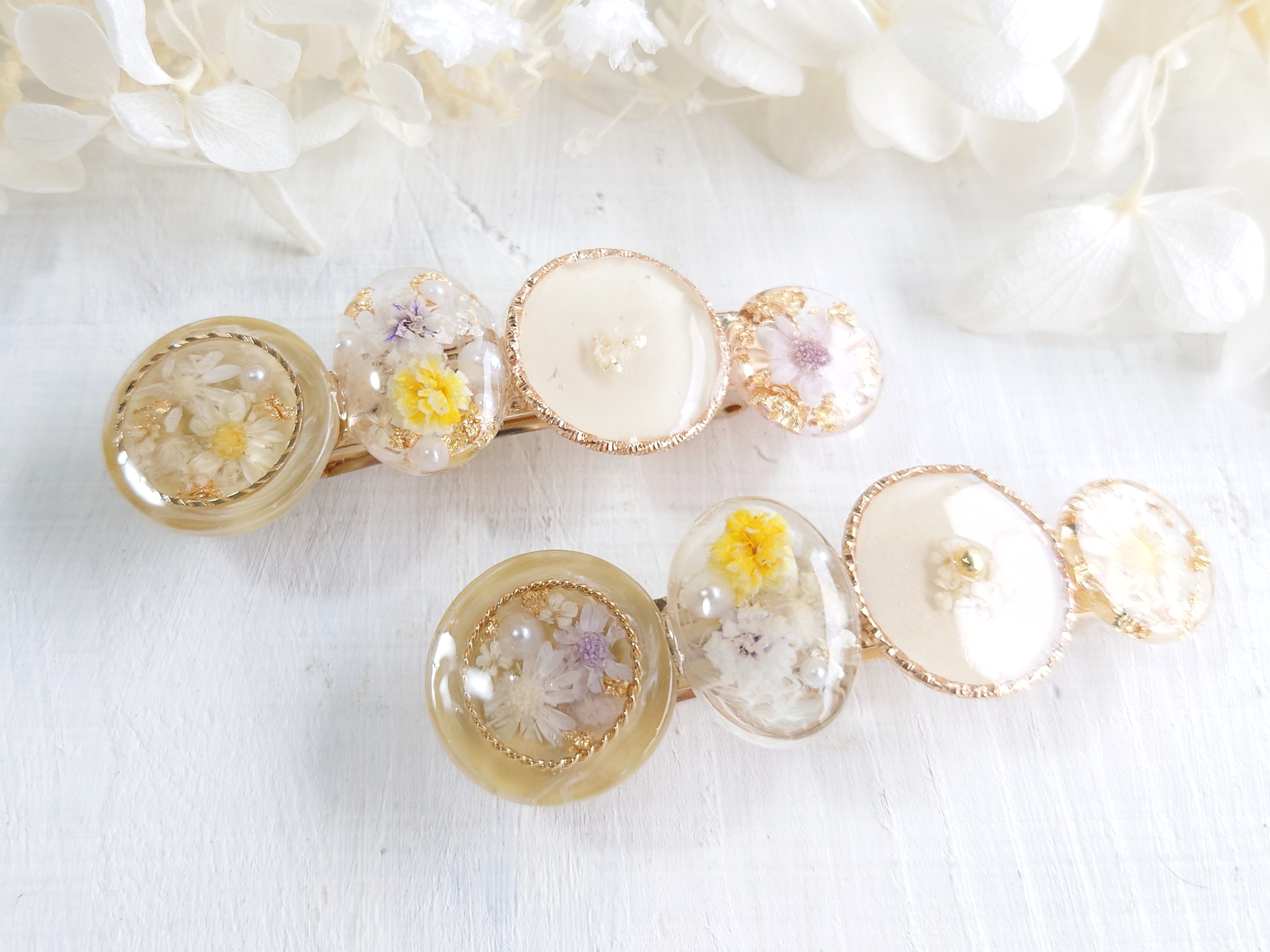 本物のお花を使ったレジンアクセサリー講座【応用編】の紹介画像2