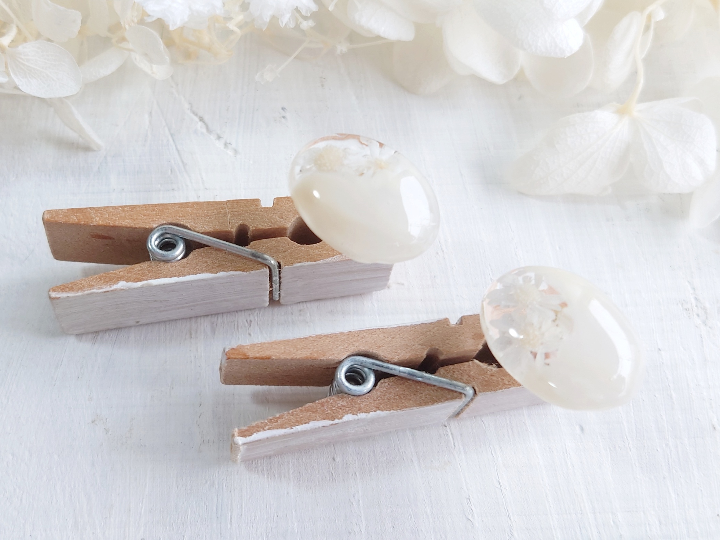 本物のお花を使ったレジンアクセサリー講座【応用編】の紹介画像4