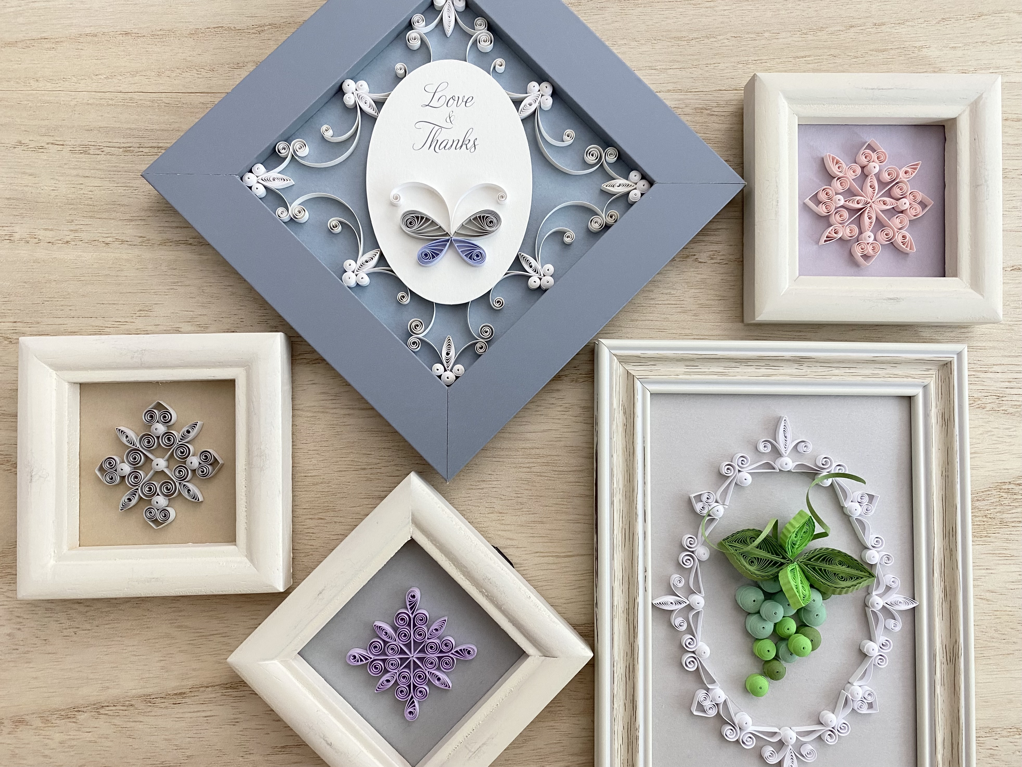 繊細なパーツで煌めく、ペーパークイリング ＜ステップアップ講座＞