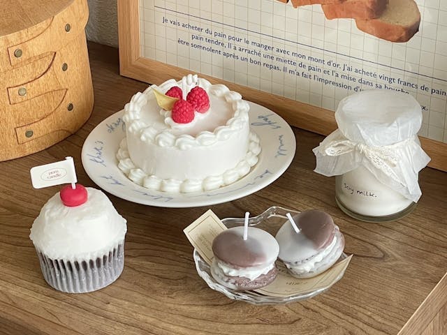 人気キャンドル作家が教える！ソイキャンドルで作るスイーツ講座【Sweets Candle Course】