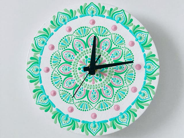 ドットマンダラで作る 壁掛け時計講座(応用編)