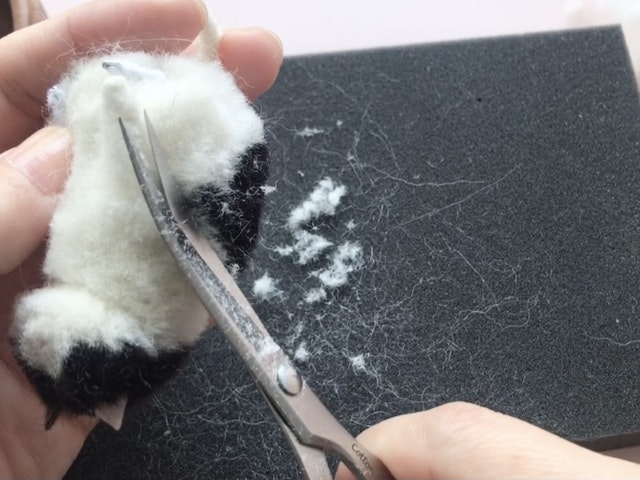 MEBARUが教える！はじめての羊毛フェルト講座 -白黒猫編-の紹介画像5