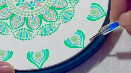 ドットマンダラで作る 壁掛け時計講座(応用編)の紹介画像5