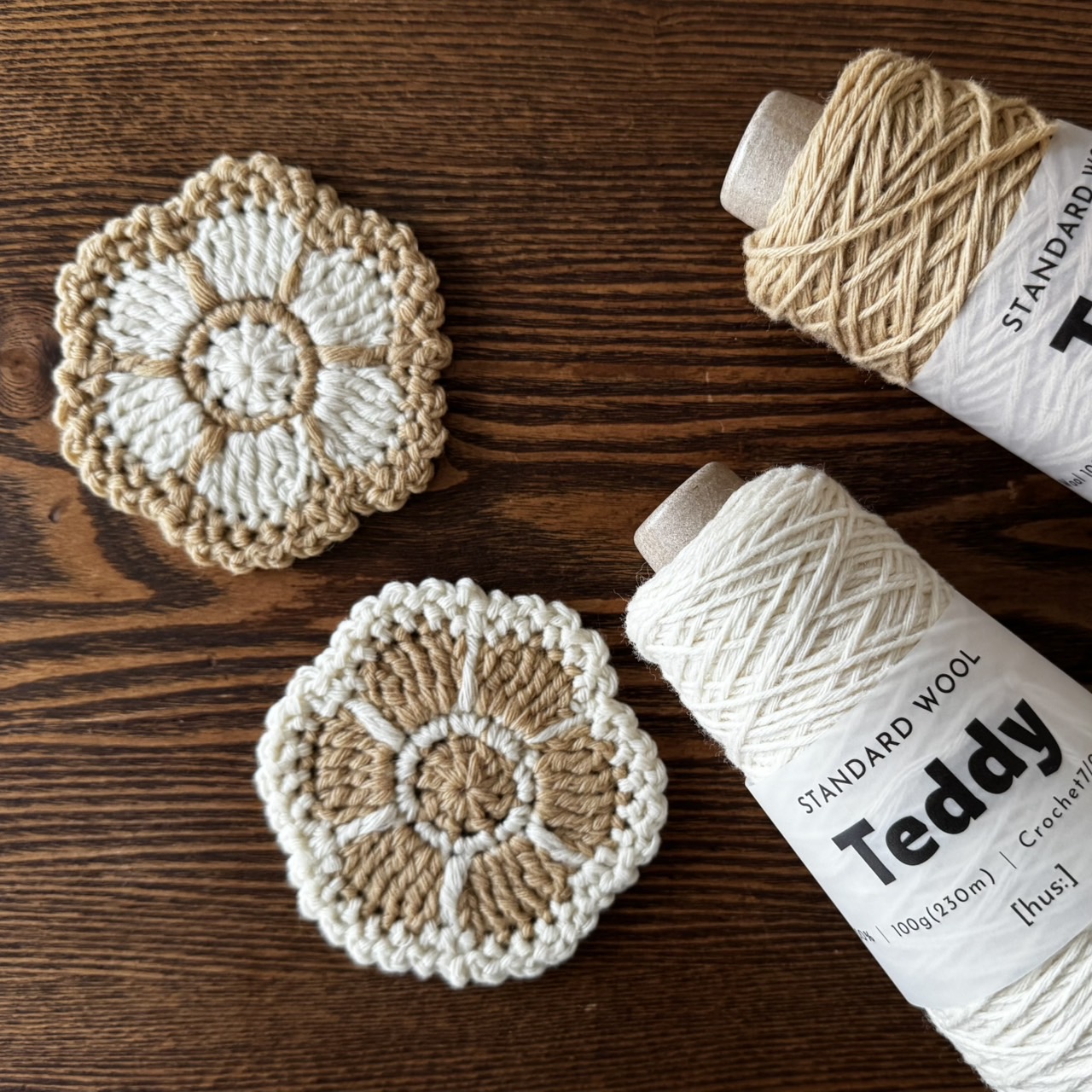 uzu.が教える！かぎ針編みで作る、3種類のかわいい小物制作講座 （ミニバック・コースター）の紹介画像3