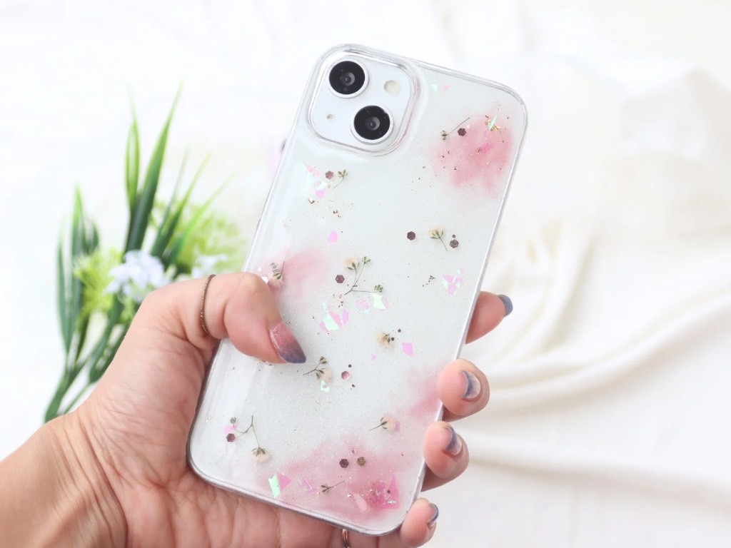 本物のお花を使った、スマホケース作り講座【超初級】