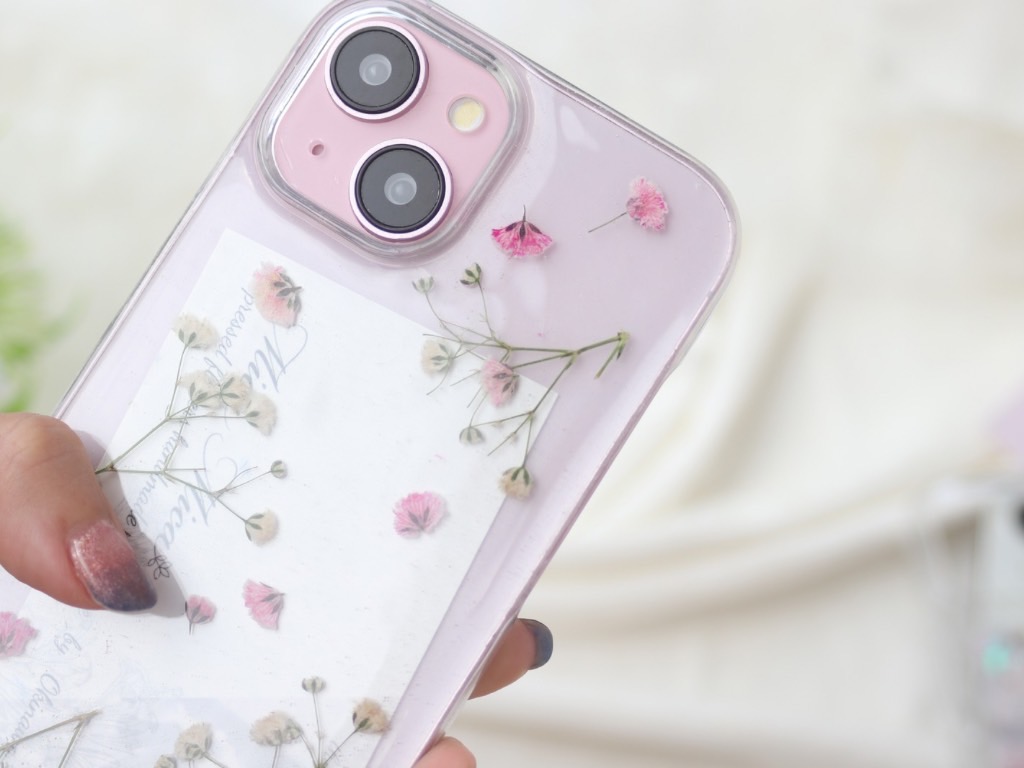本物のお花を使った、スマホケース作り講座【超初級】の紹介画像3