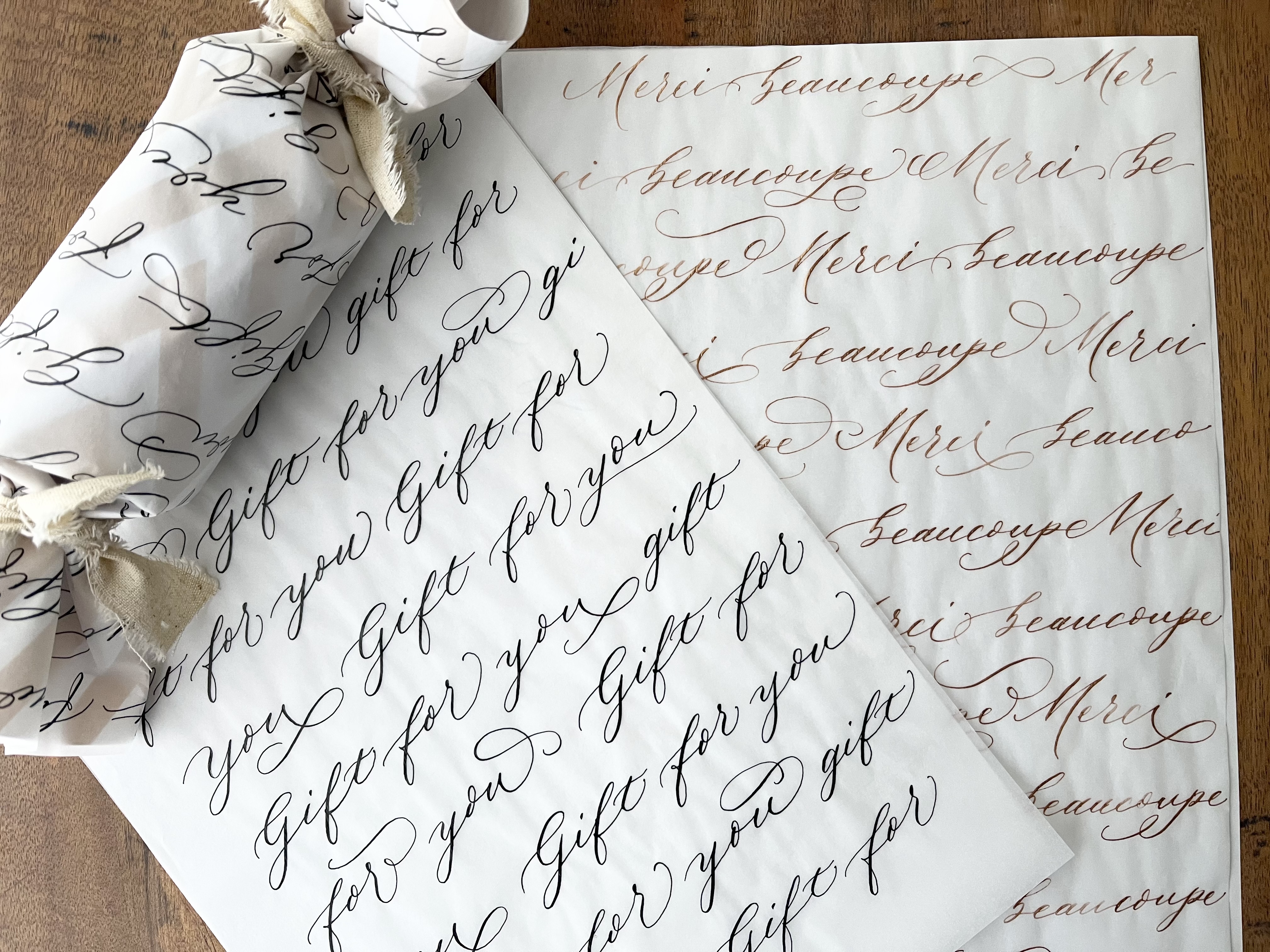 ギフトが華やぐ！モダンカリグラフィー&ラッピング講座の紹介画像7