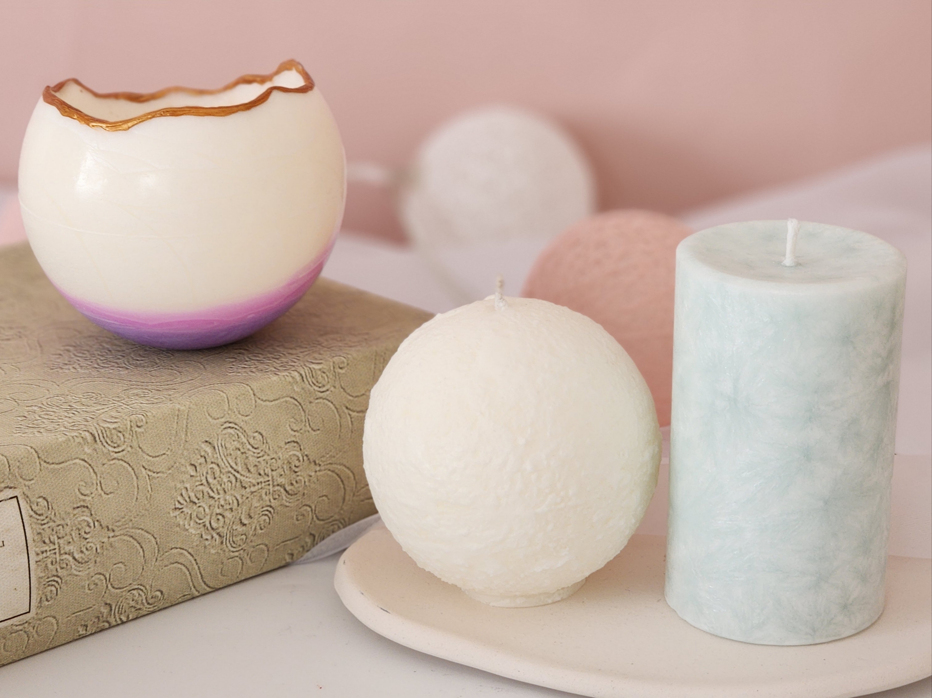 パームワックスで作るキャンドル制作講座