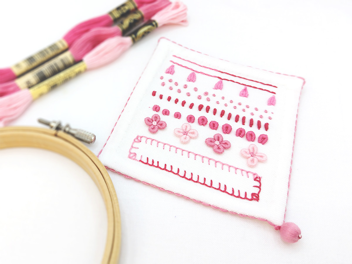 立体刺しゅうで作る！フルーツモチーフの小物づくり講座の紹介画像5