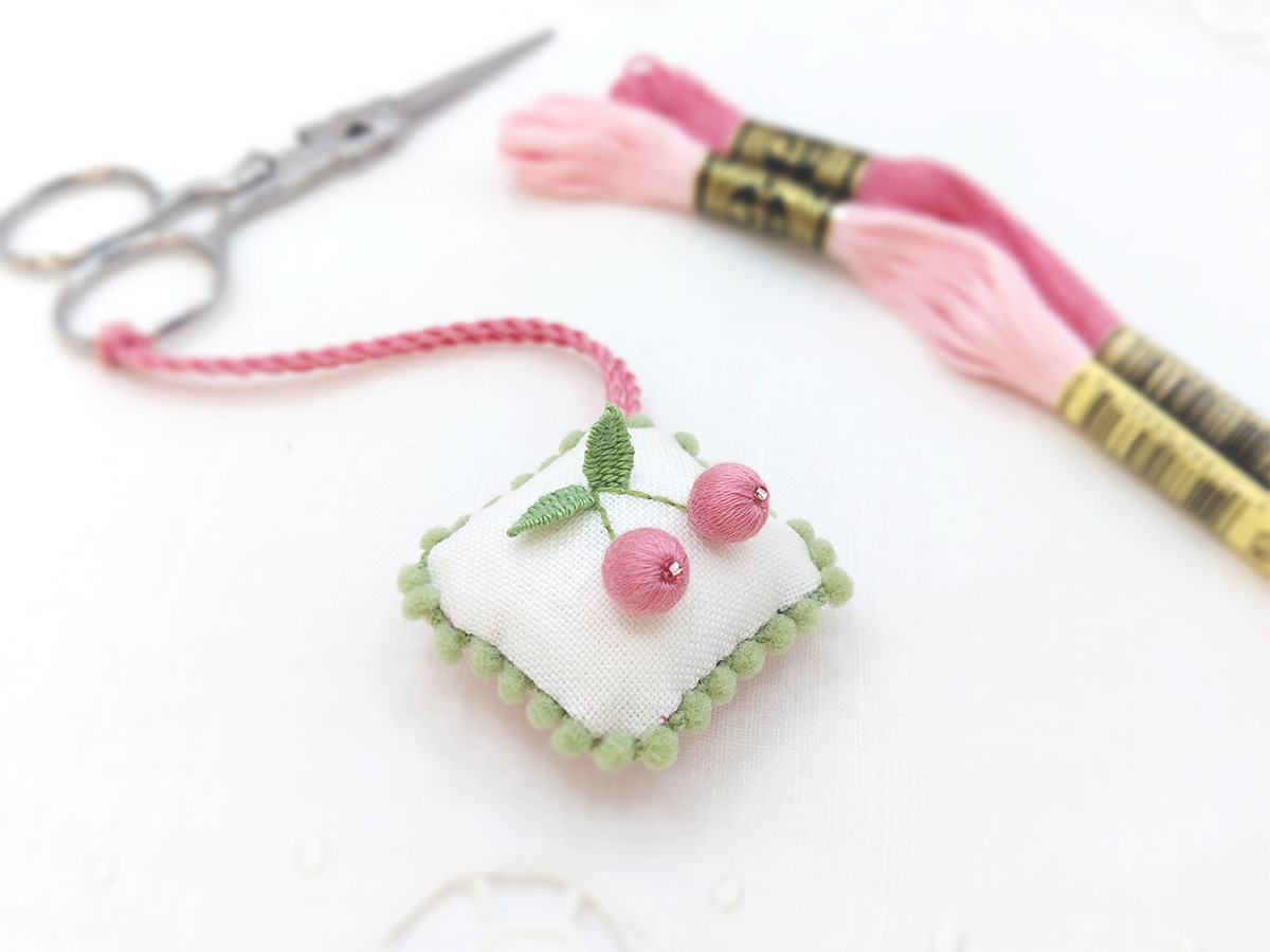 立体刺しゅうで作る！フルーツモチーフの小物づくり講座の紹介画像7