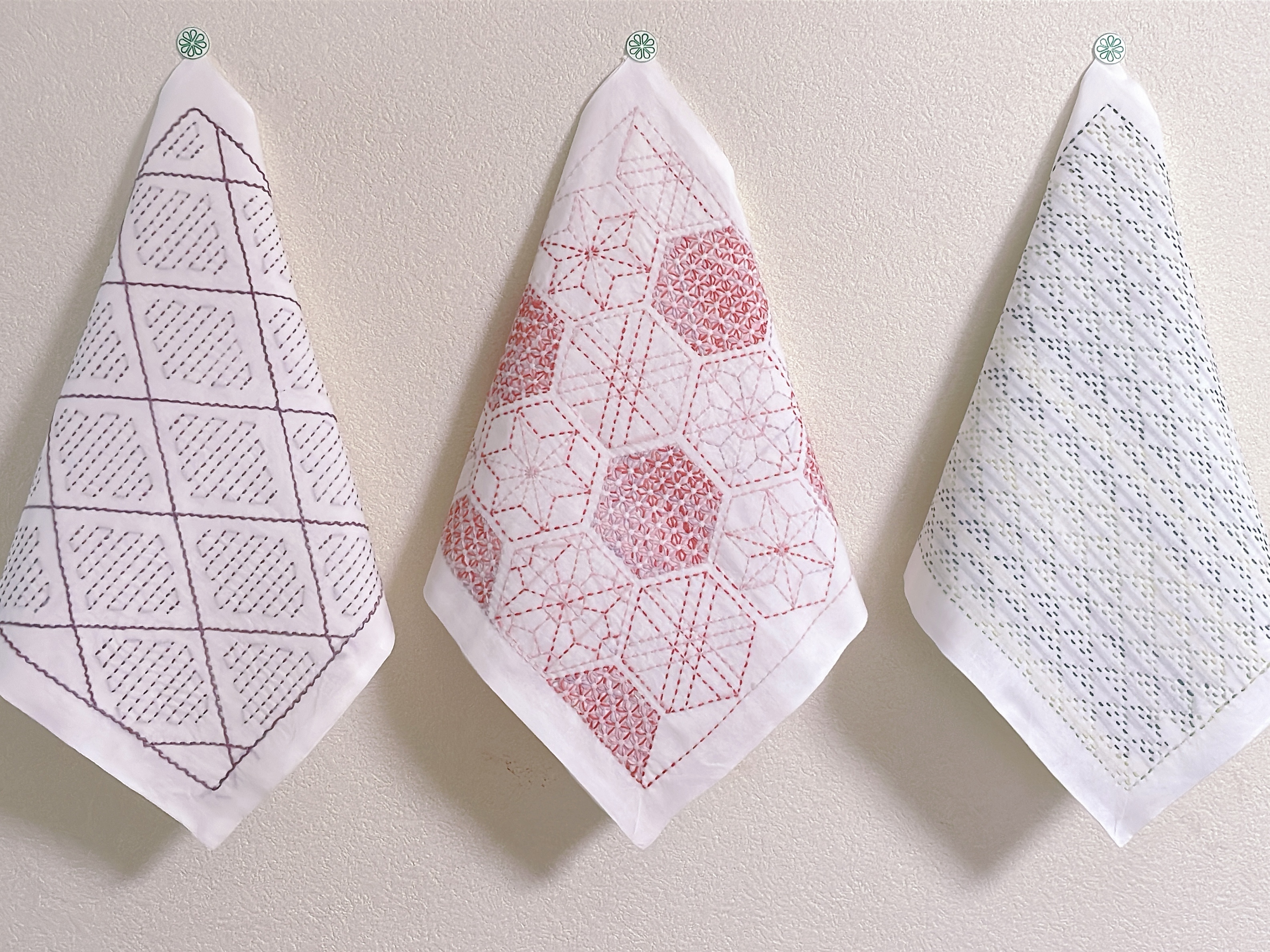 手染め糸と模様を愉しむ、刺し子ふきん講座の紹介画像2