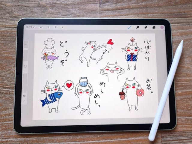 Procreateで作る、LINEスタンプ講座