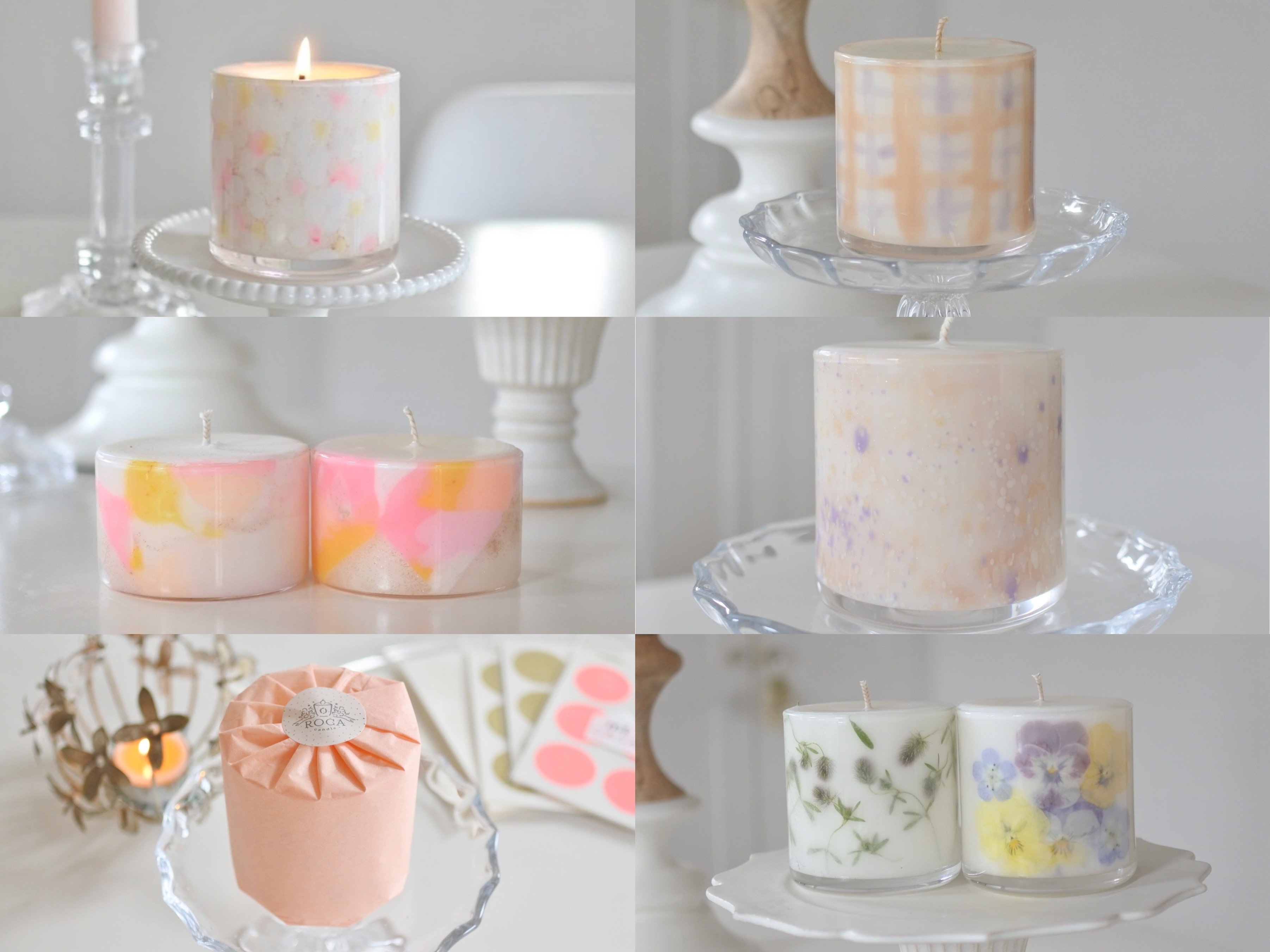 7種のソイキャンドル講座－季節問わずガラス容器に美しく密着させるテクニック-の紹介画像1