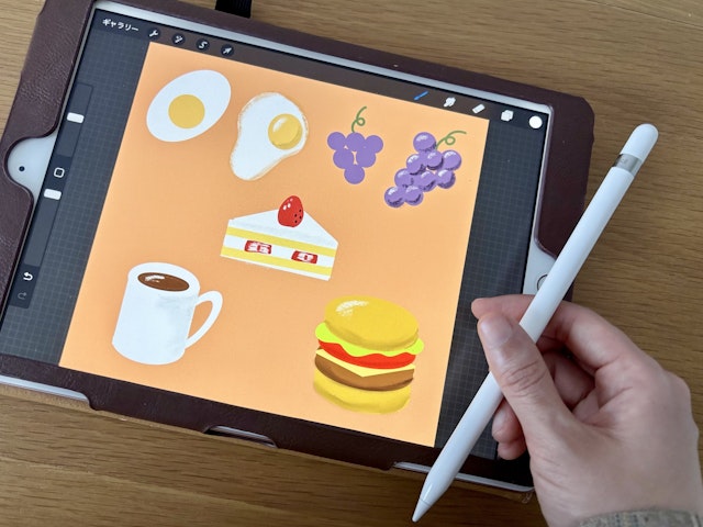 ゼロから学べる!Procreateではじめるデジタルイラスト講座(スマホ壁紙・SNSアイコン・ウェルカムボード)