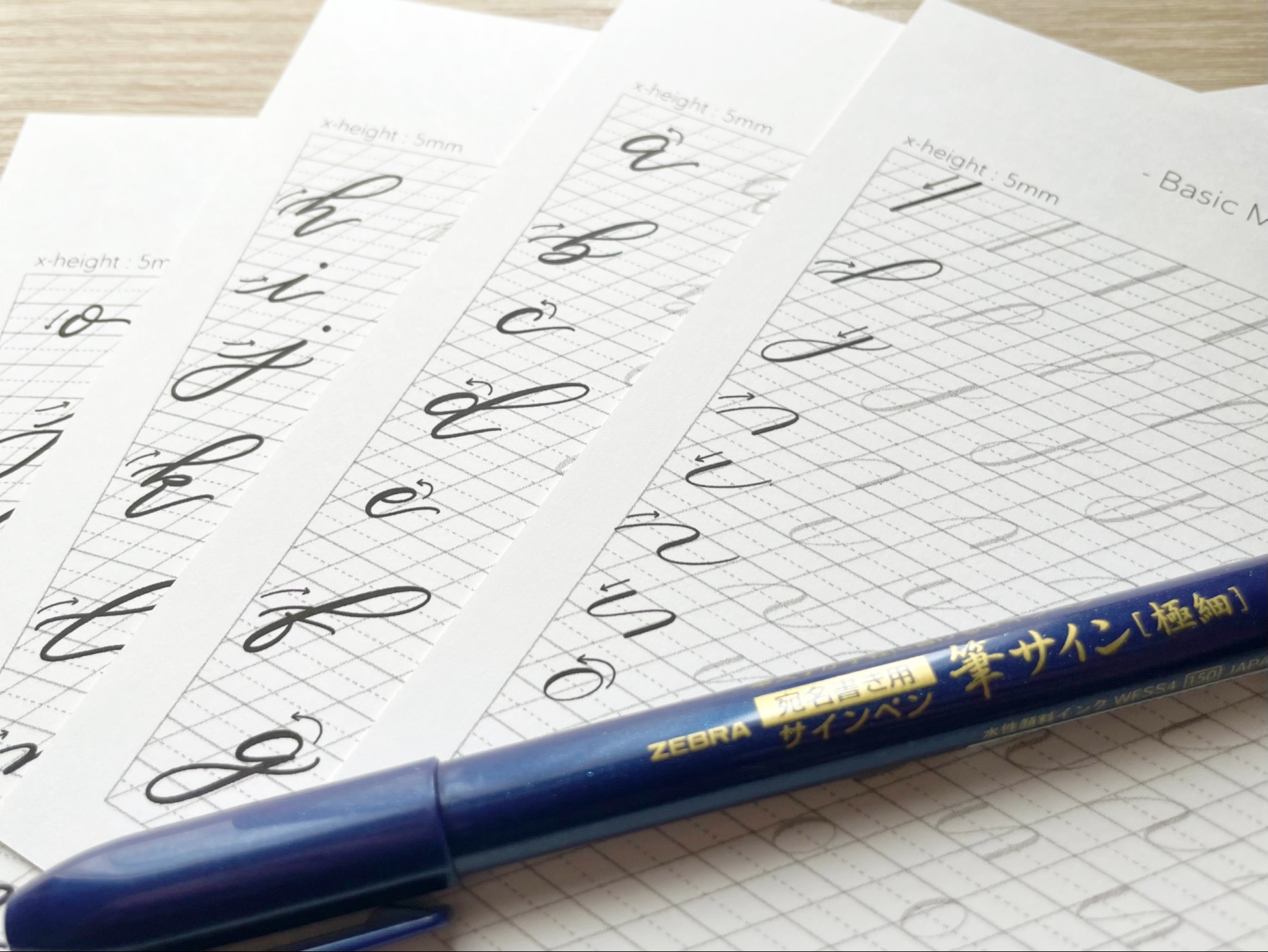 サインペンで気軽に始める「モダンカリグラフィー」講座の紹介画像2