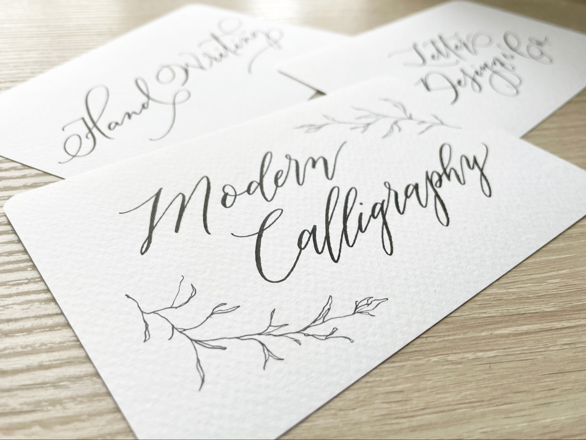 サインペンで気軽に始める「モダンカリグラフィー」講座の紹介画像3