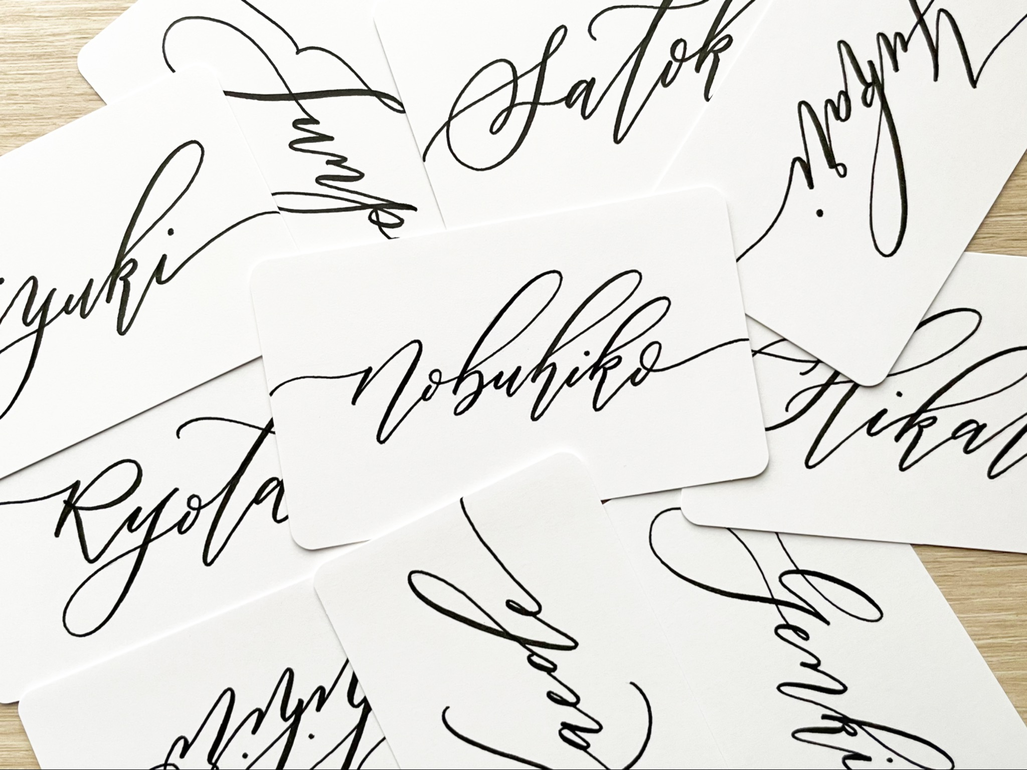 サインペンで気軽に始める「モダンカリグラフィー」講座の紹介画像4