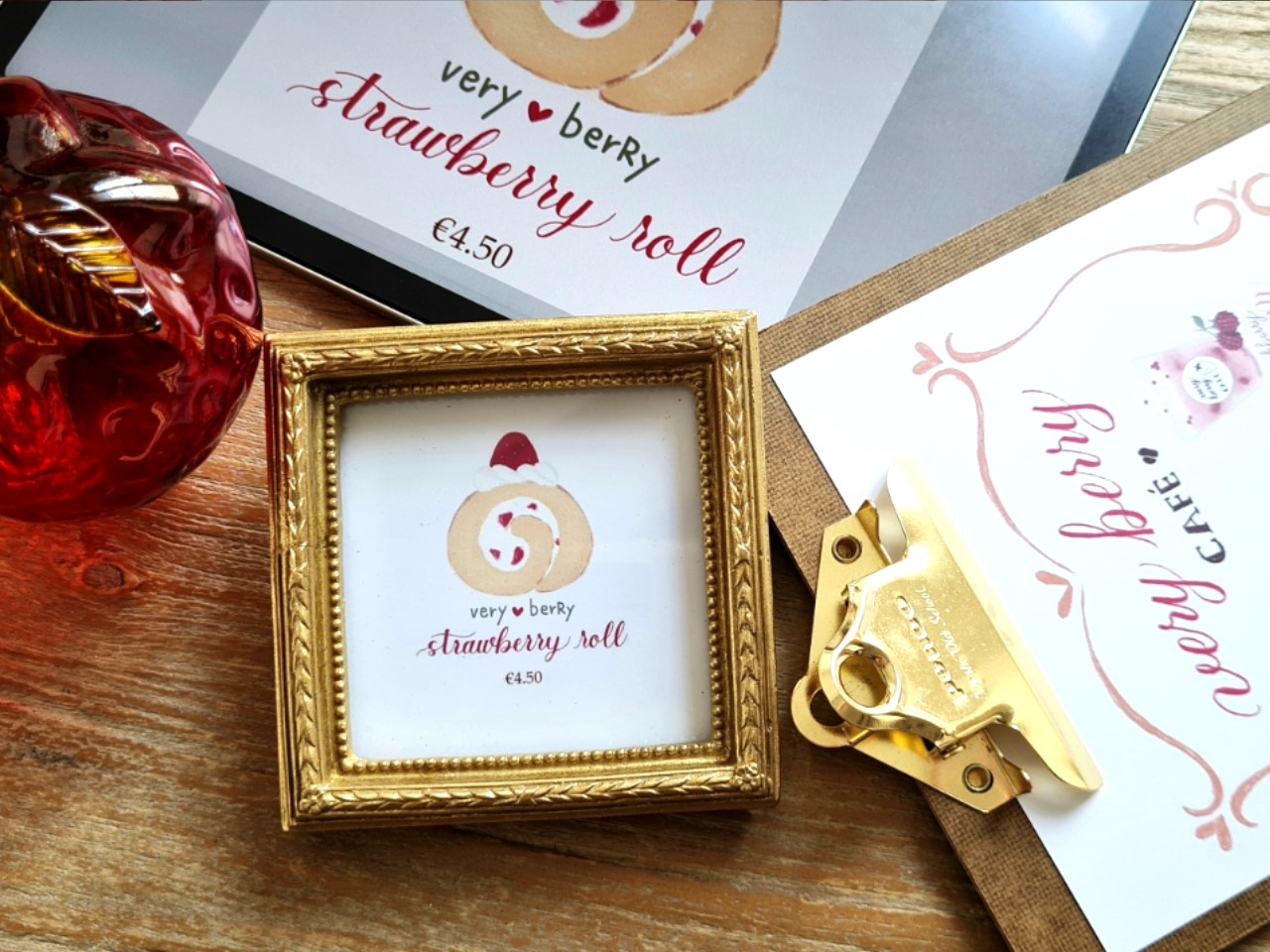 Procreateで描く、カフェメニュー風イラスト＆手描き文字講座の紹介画像6