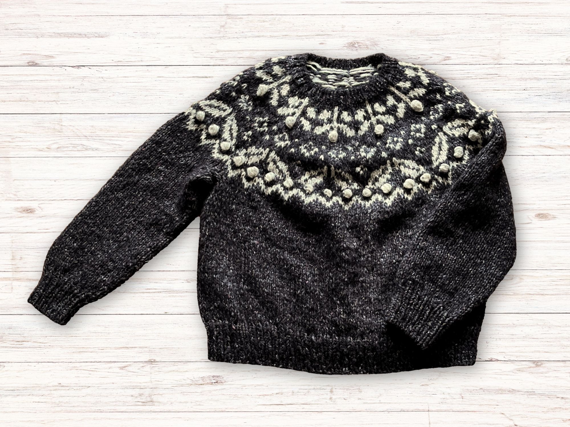 棒針編みで作る トップダウン丸ヨークセーター講座の紹介画像4