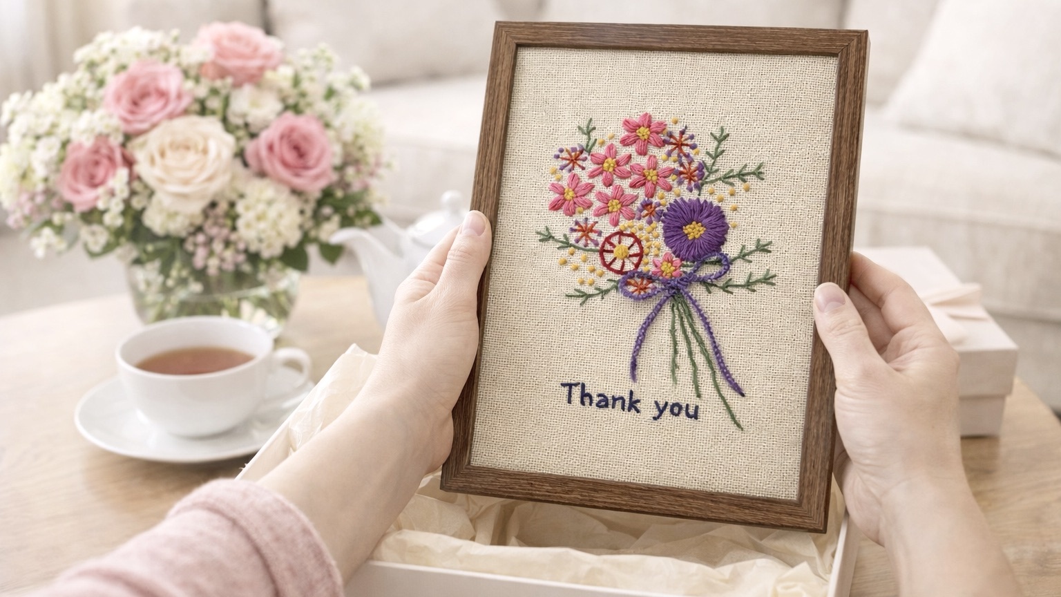 はじめてでも作れる　刺繍のメッセージボード講座の紹介画像4