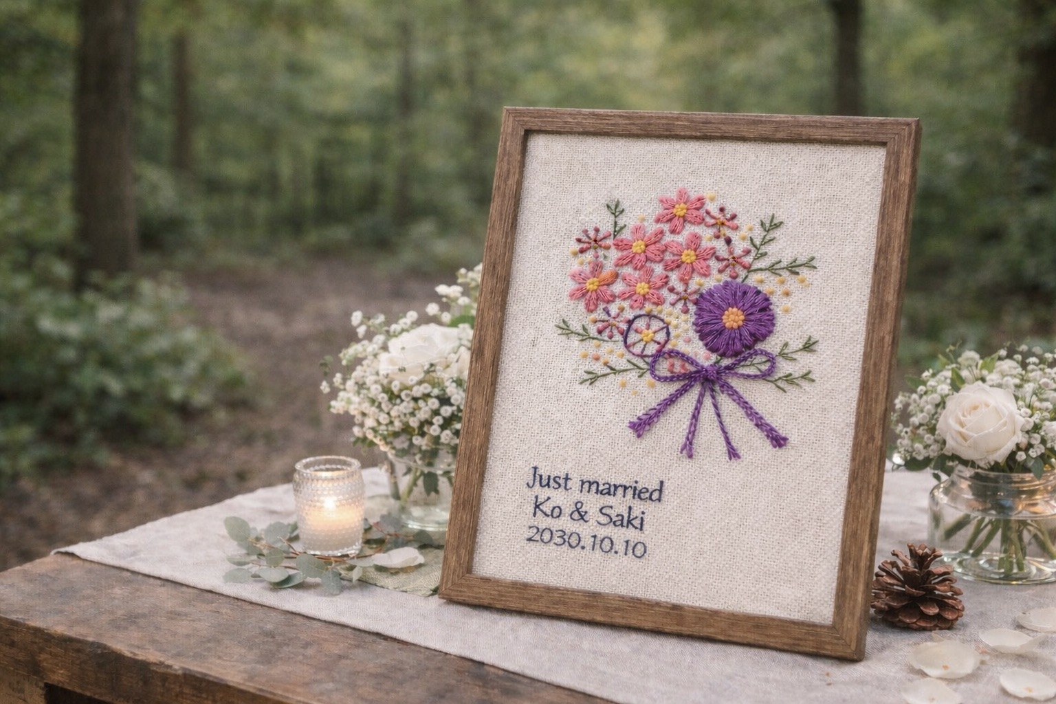 はじめてでも作れる　刺繍のメッセージボード講座の紹介画像5