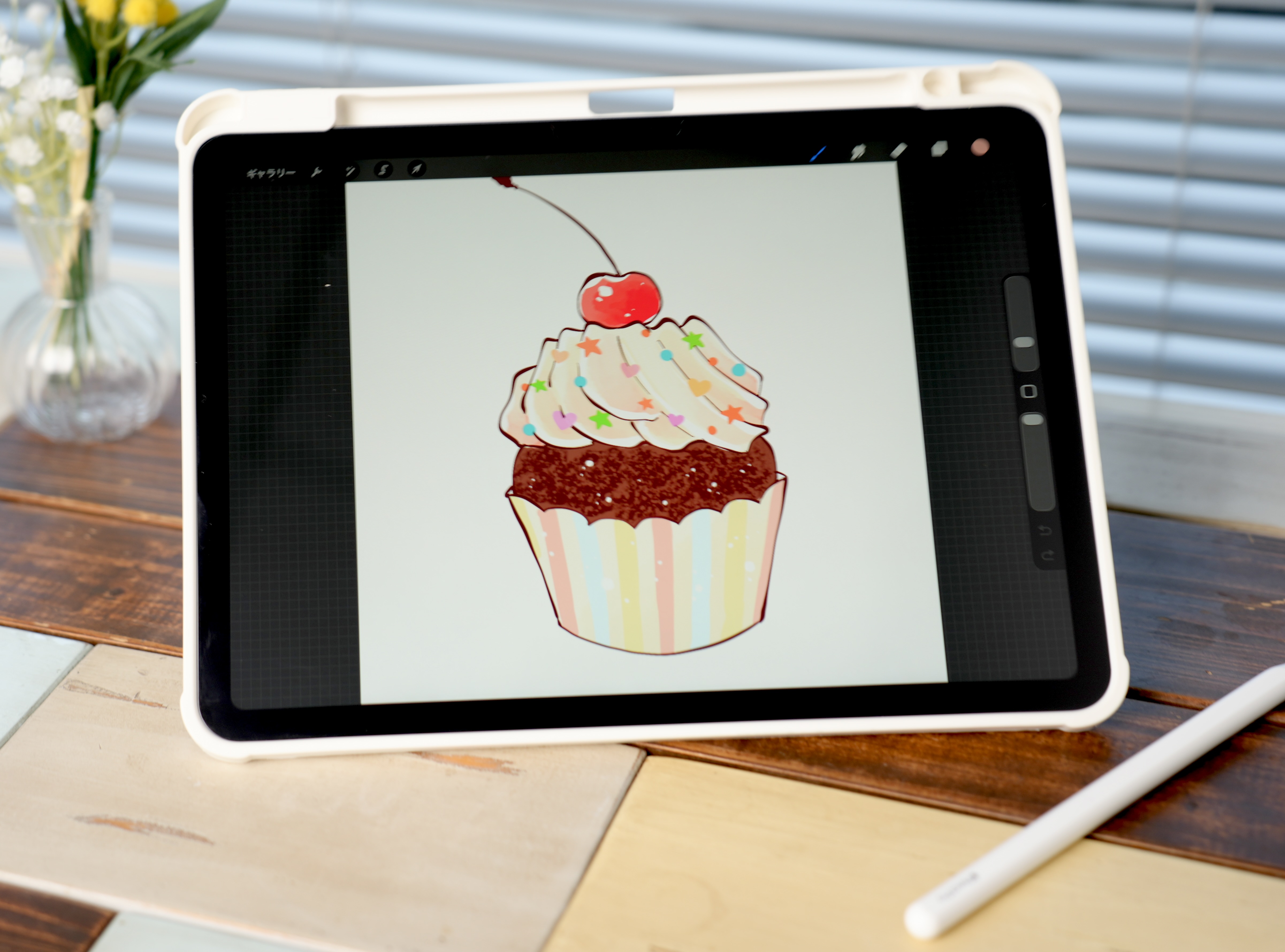 Procreateではじめる やさしいスイーツイラスト講座の紹介画像4