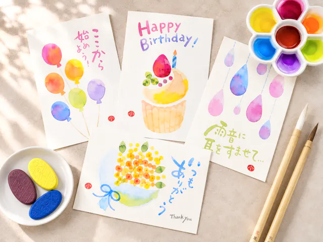 はじめての彩墨アート入門講座