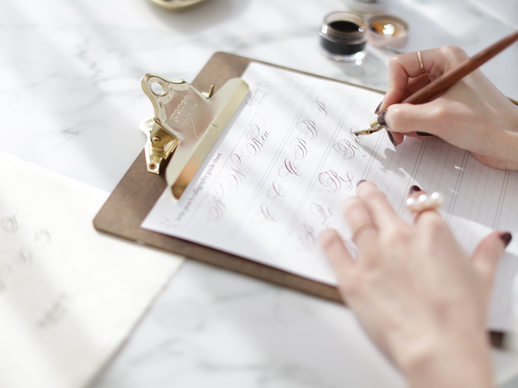 基礎から学べるモダンカリグラフィー講座