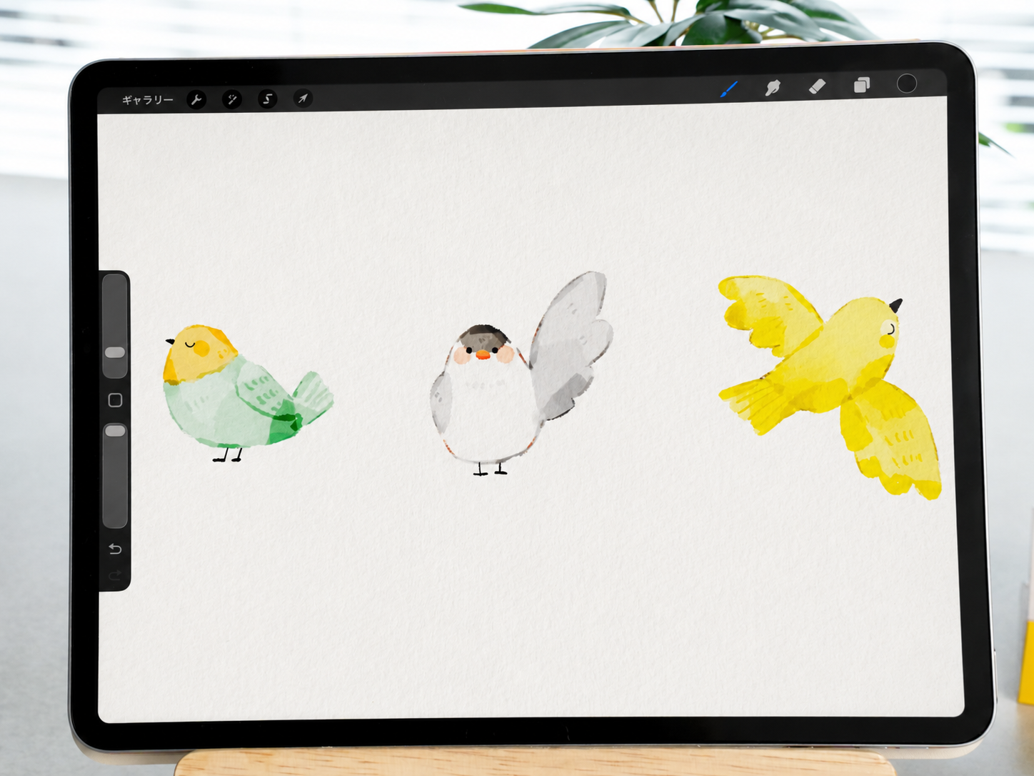 Procreateで描くはじめての水彩風のデジタルイラスト講座の紹介画像8