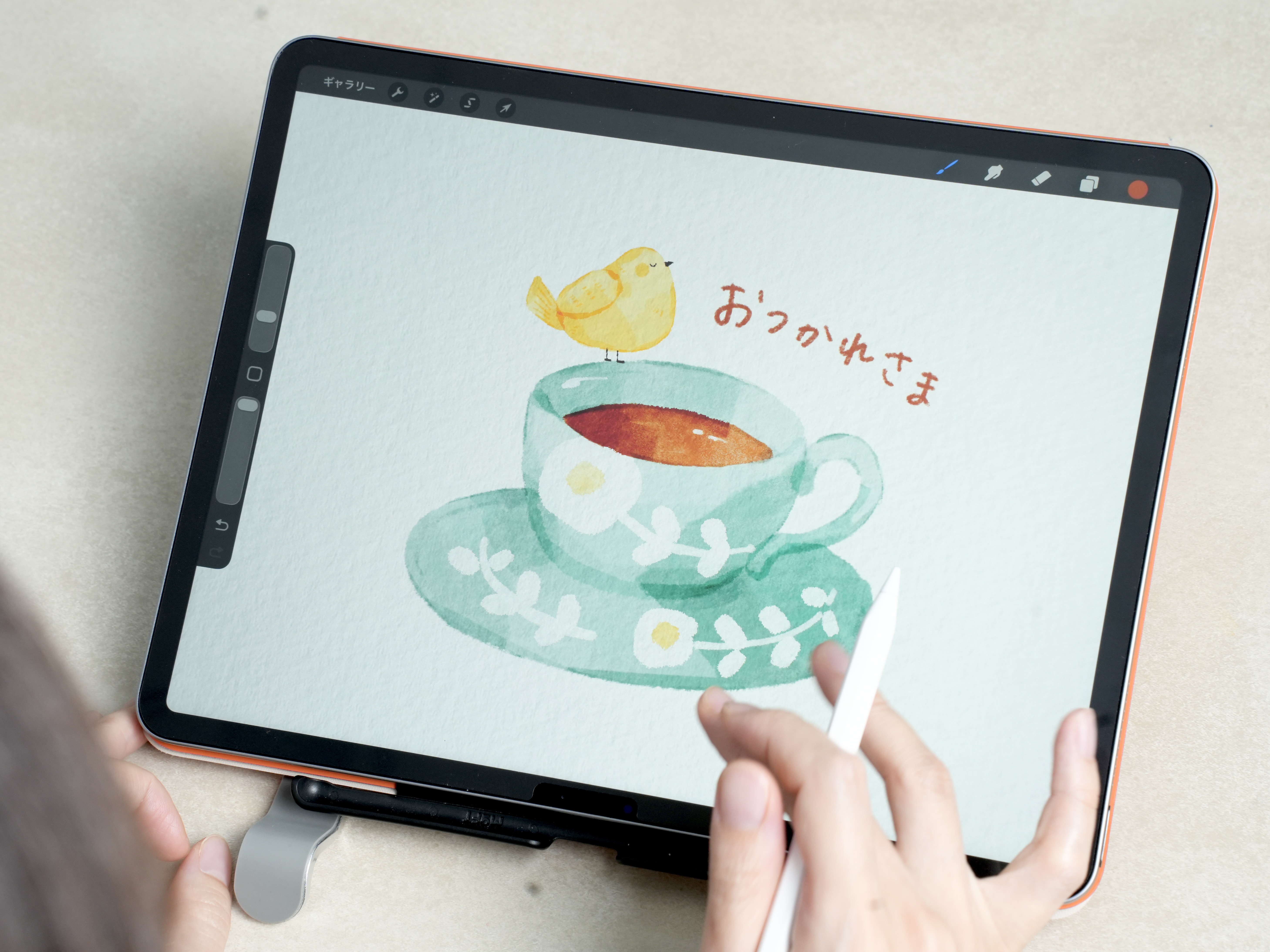 Procreateで描くはじめての水彩風のデジタルイラスト講座の紹介画像13
