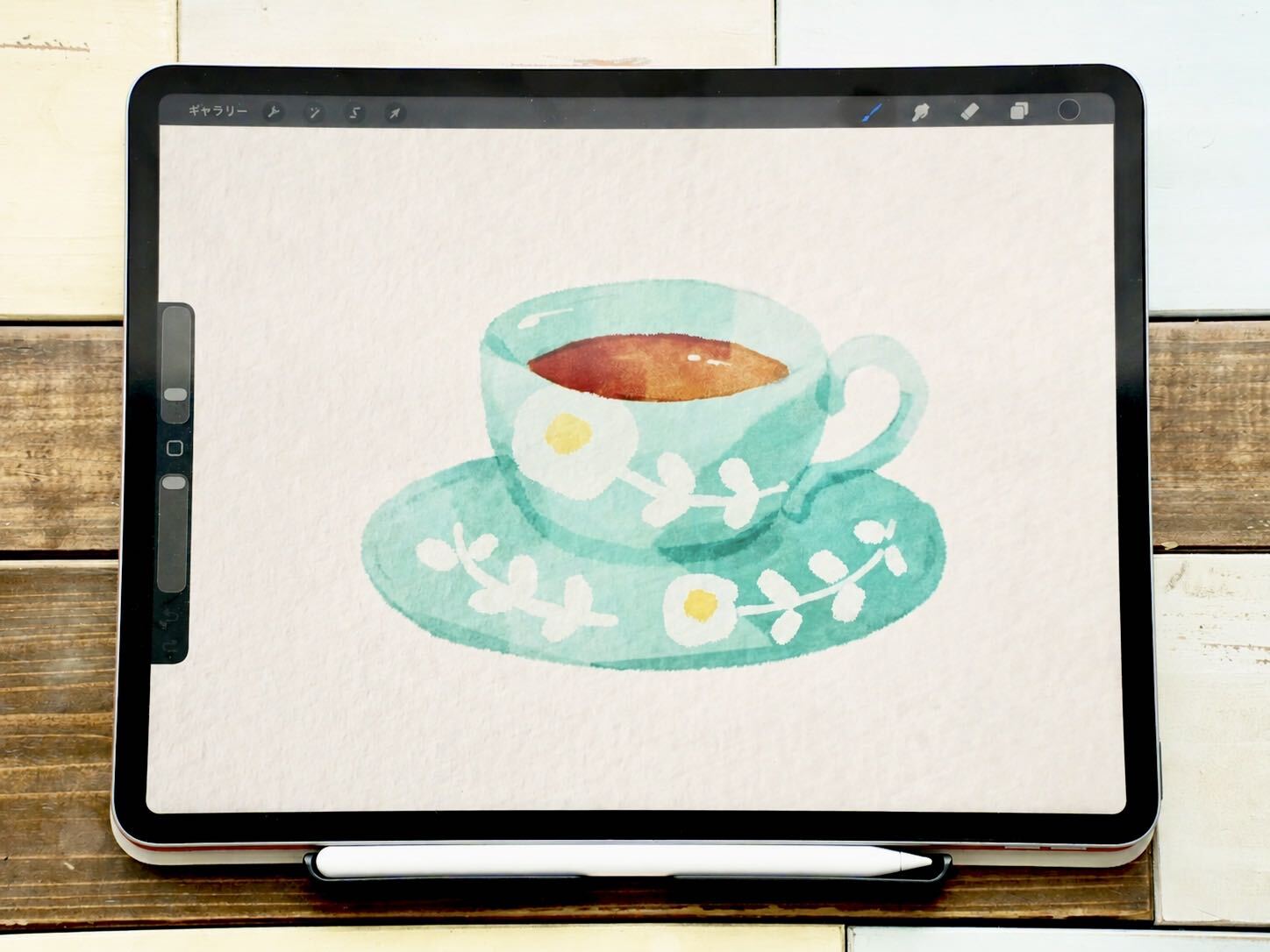 Procreateで描くはじめての水彩風のデジタルイラスト講座の紹介画像16