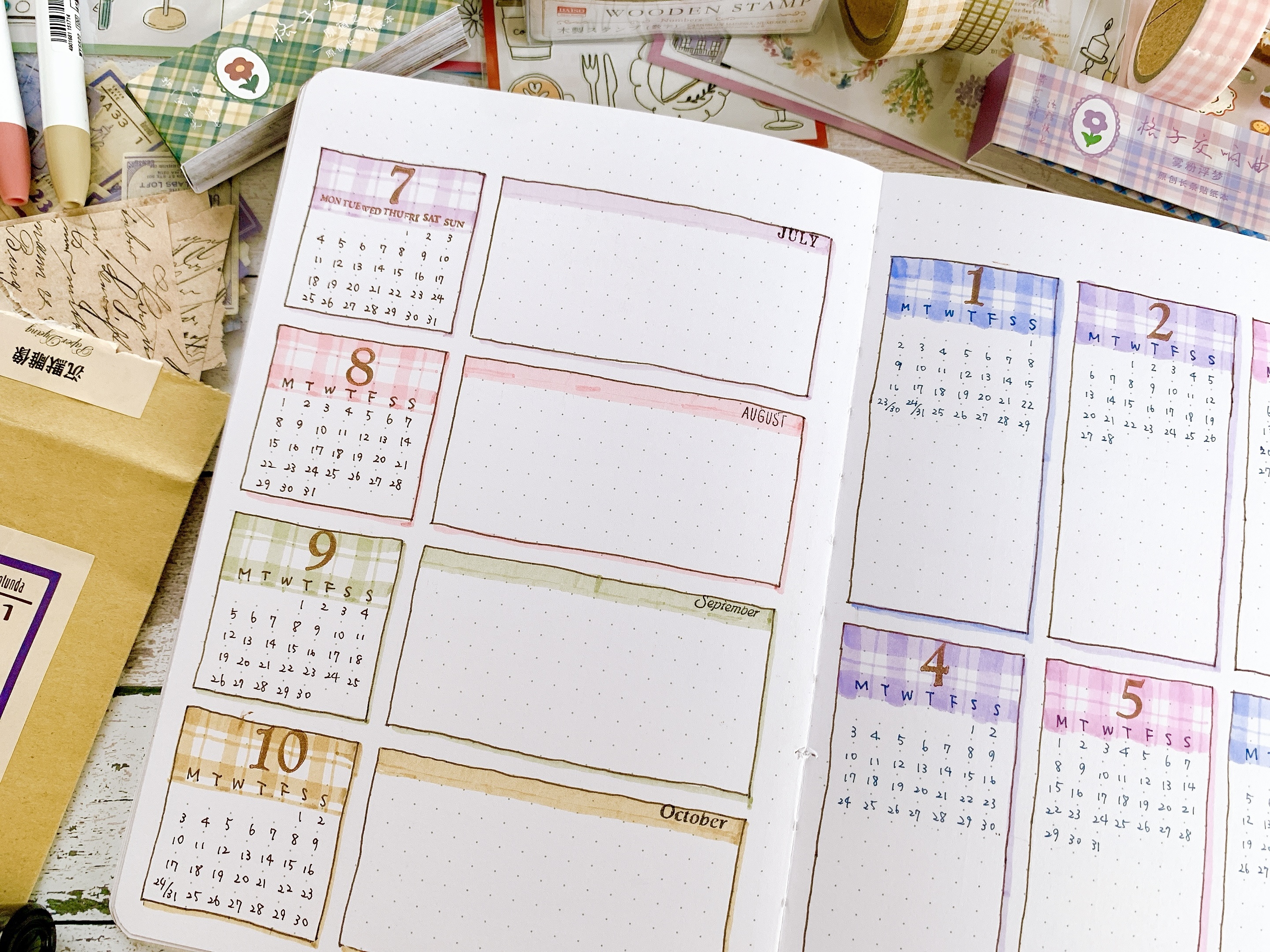 文具を使って簡単デコレーション！いちから作る自分だけの手帳講座の紹介画像6