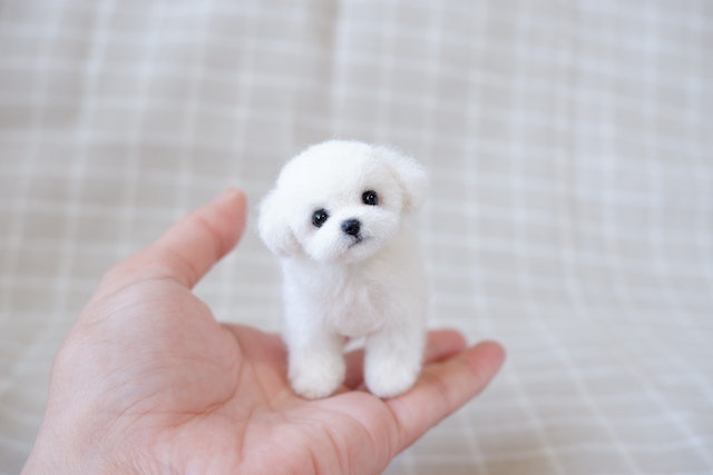 羊毛フェルト 犬 ハンドメイド キャラクター ドッグ - おもちゃ