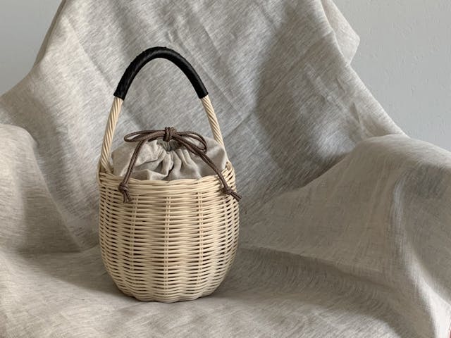 籐で編む！はじめてのワンハンドルかごバッグ講座