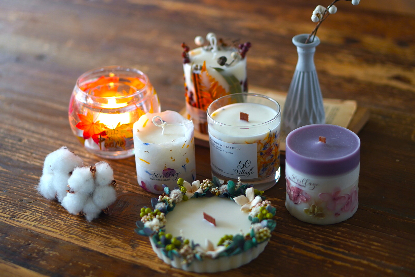 現役キャンドル講師が教える！ボタニカルキャンドル講座の紹介画像2