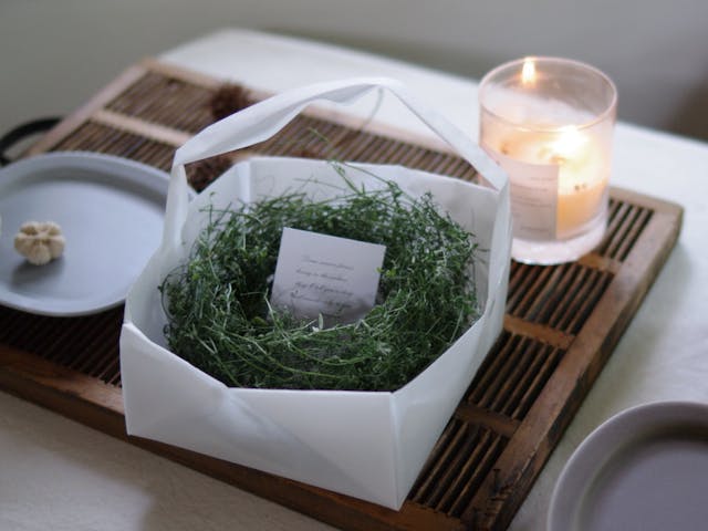 はじめての季節の草花ドライフラワー講座 春編