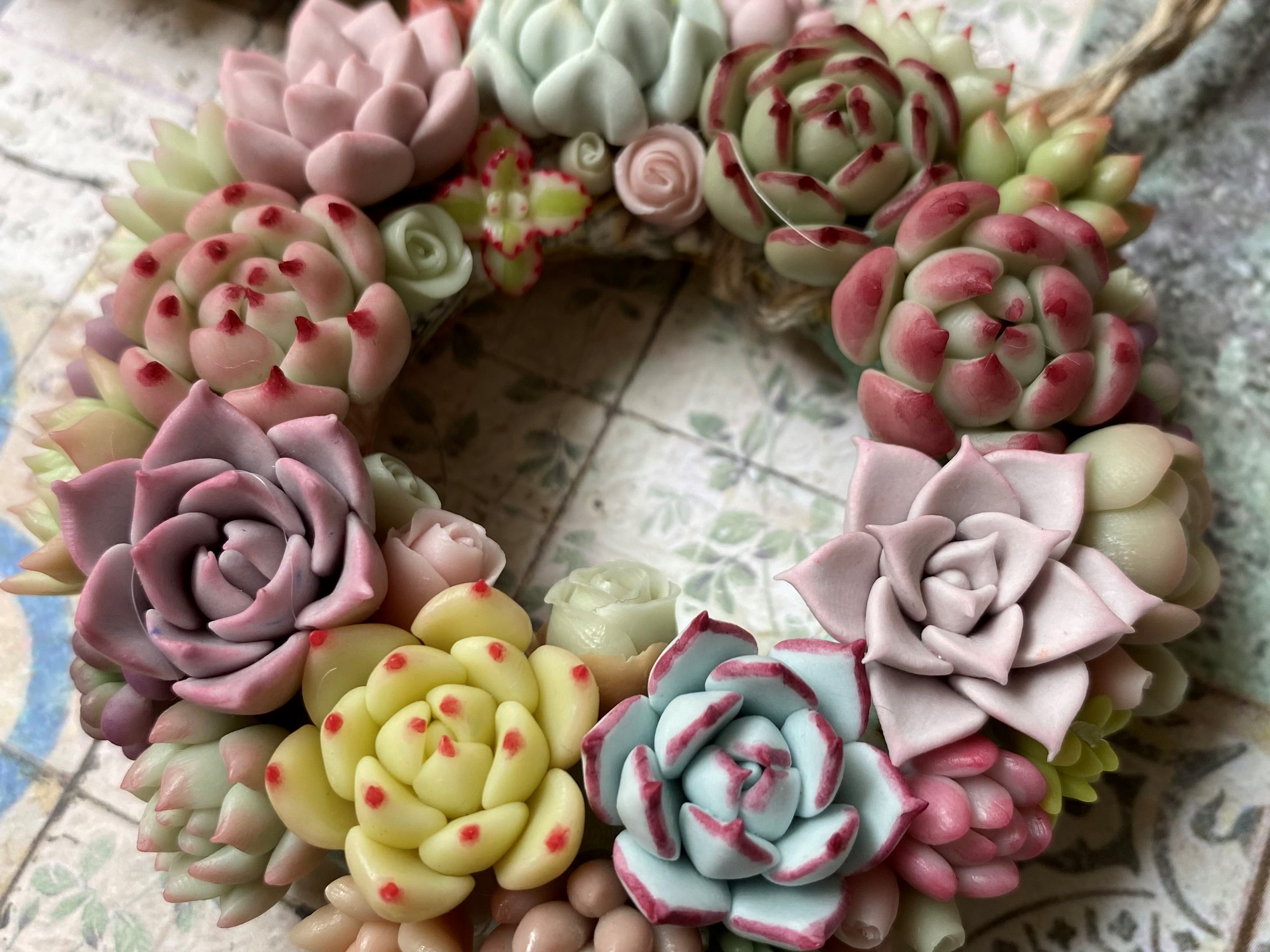 多肉粘土職人poncotageが教える！初めての粘土多肉レッスンの紹介画像4