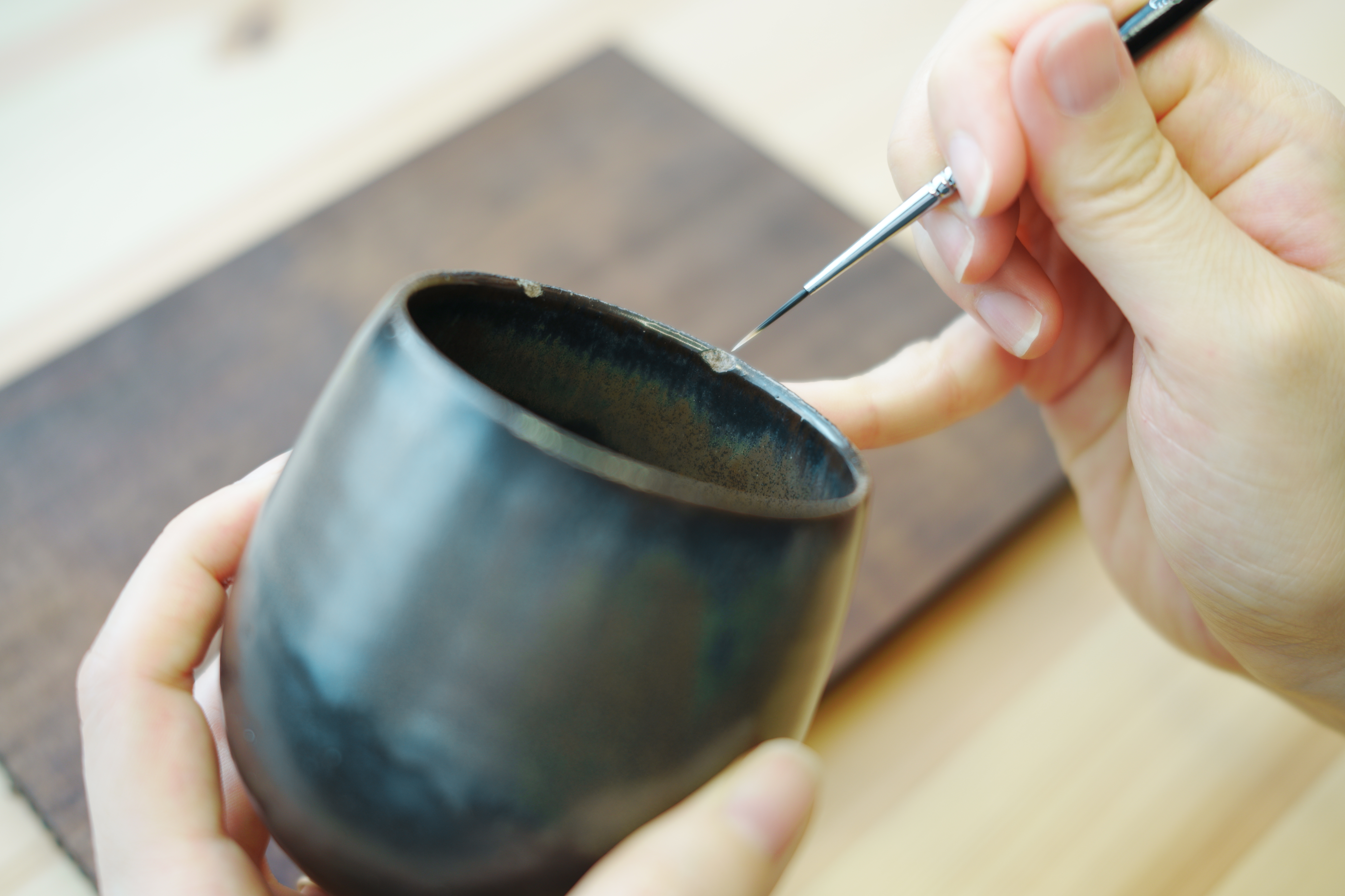 【金継ぎ講座】本漆を使った大切なうつわの直し方〜欠けを繕う〜の紹介画像2