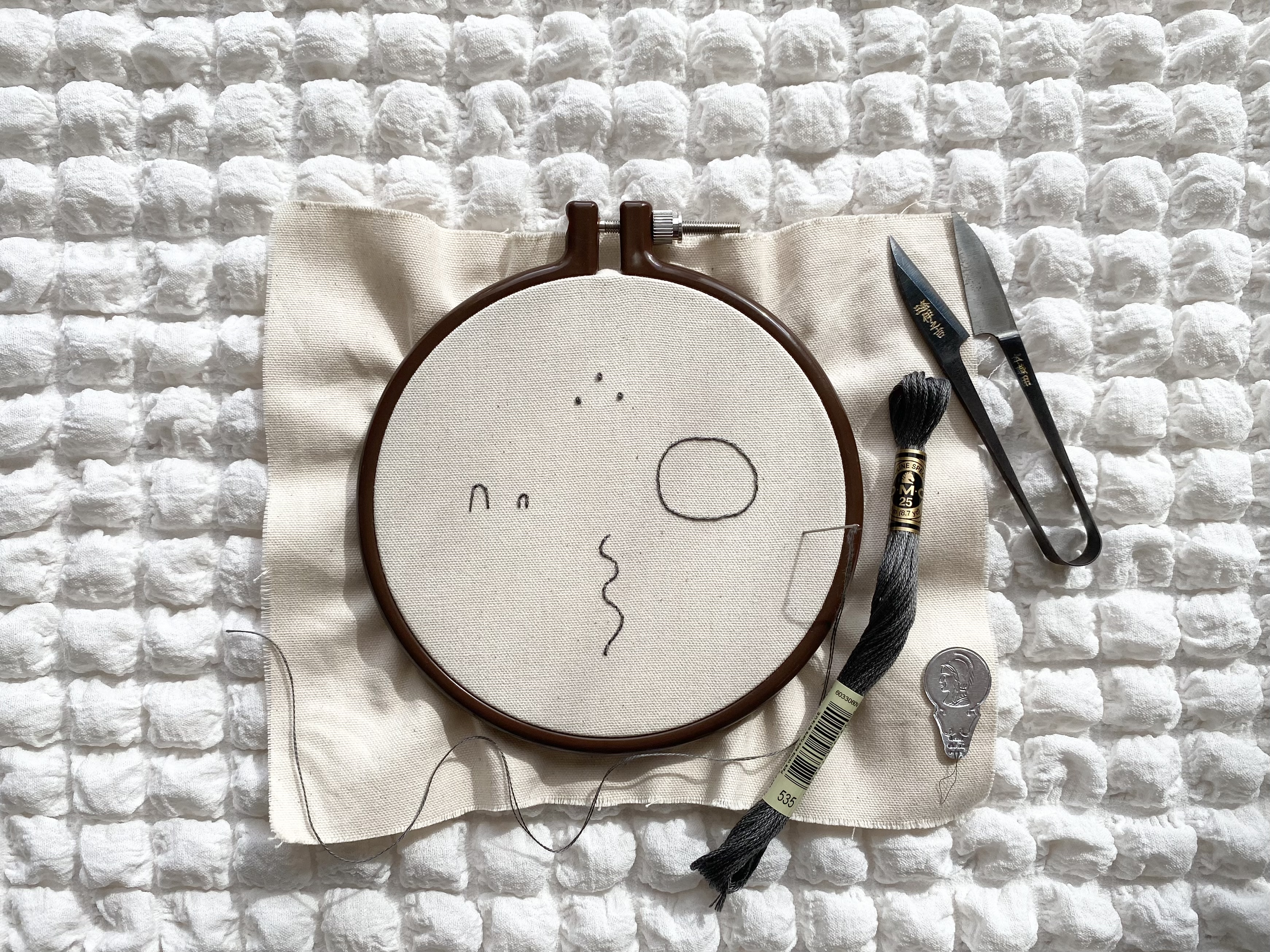 好きな写真で作れる！はじめての線画刺繍ボード講座の紹介画像4