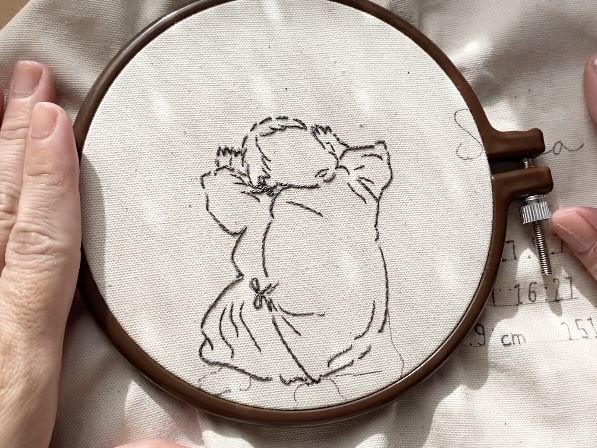 好きな写真で作れる！はじめての線画刺繍ボード講座の紹介画像5