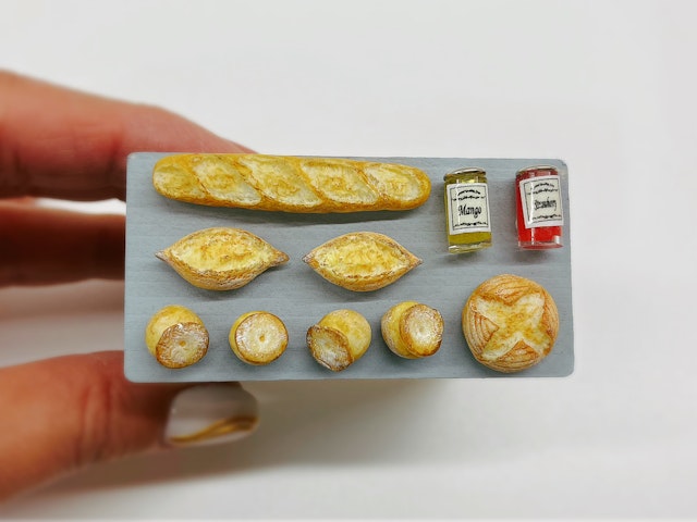 あなたも作れるように!リアルで可愛いミニチュアパンセット講座の紹介画像8