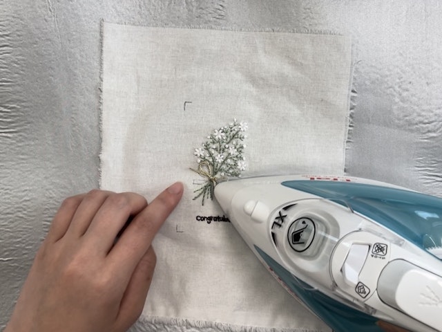 【最終レッスン/課題】刺繍カードを作ってみましょう。の画像