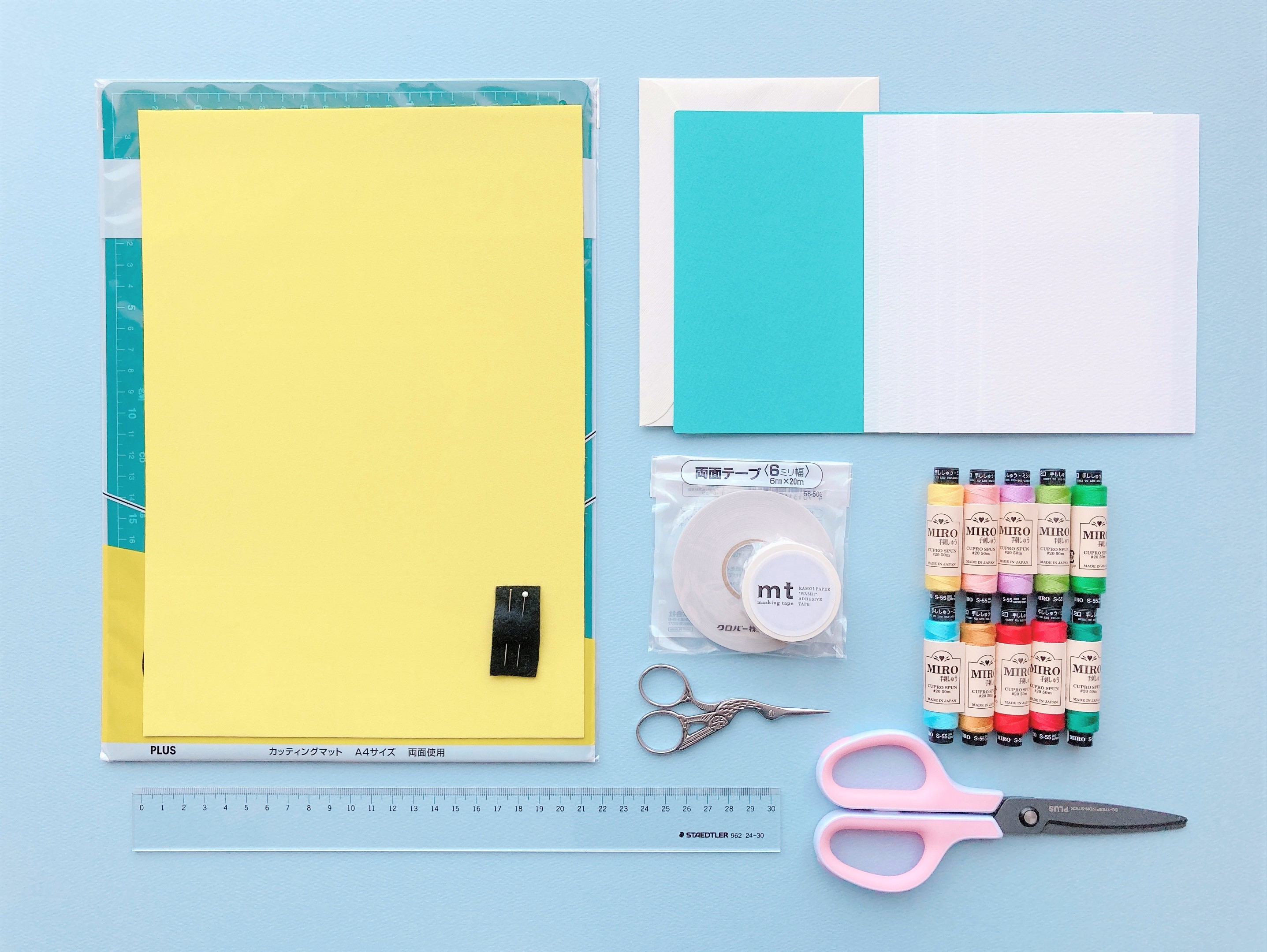 材料・道具の確認、基本の確認の画像