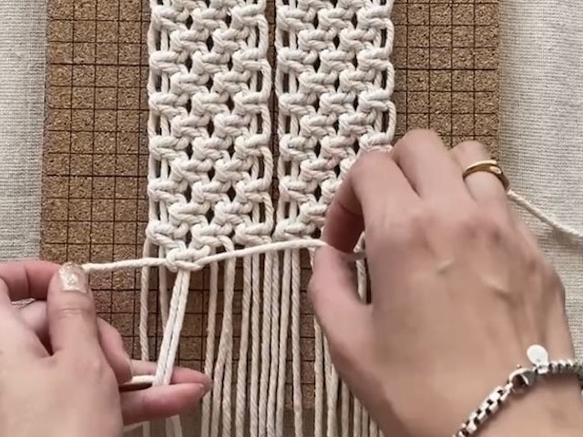 ティッシュボックスカバーの作り方①の画像