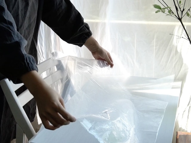 漆を塗ってみようの画像