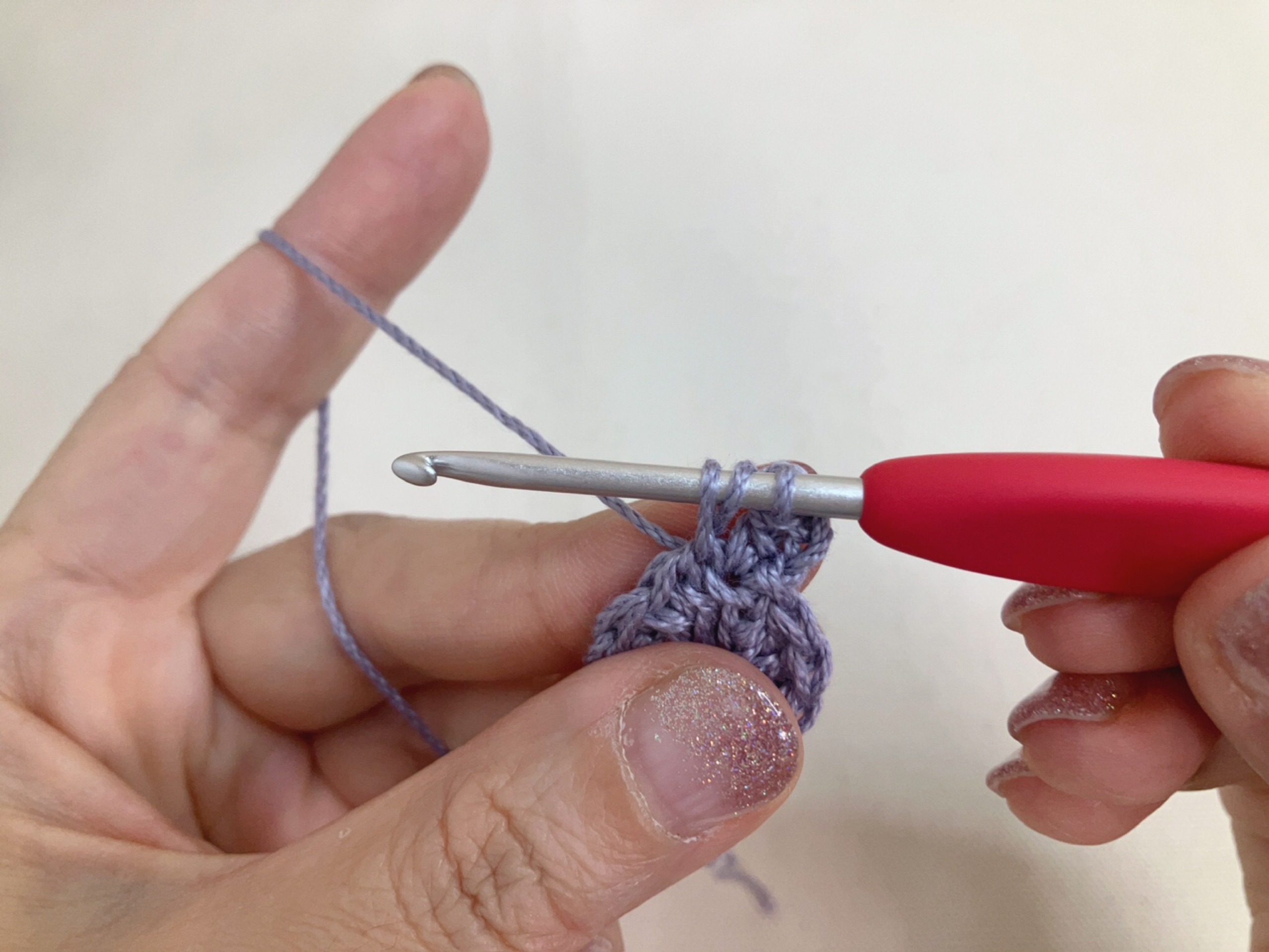 リボン付きミニ巾着〜底の作り方〜の画像