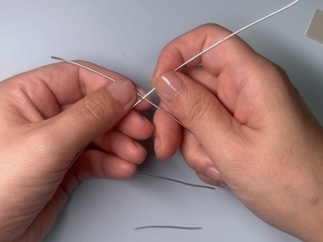 体のしんの作り方の画像