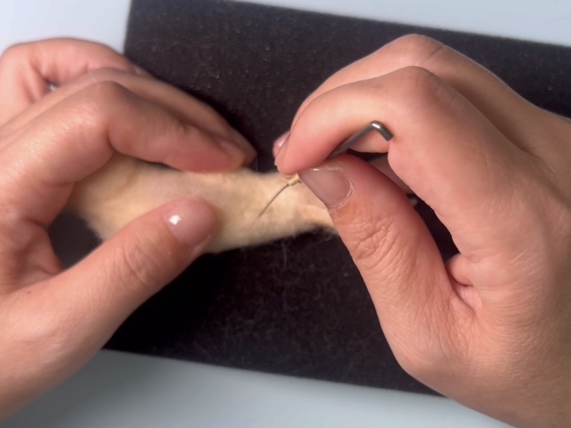 体の土台の仕上げ方の画像