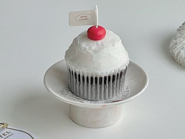 カップケーキキャンドルの作り方の画像