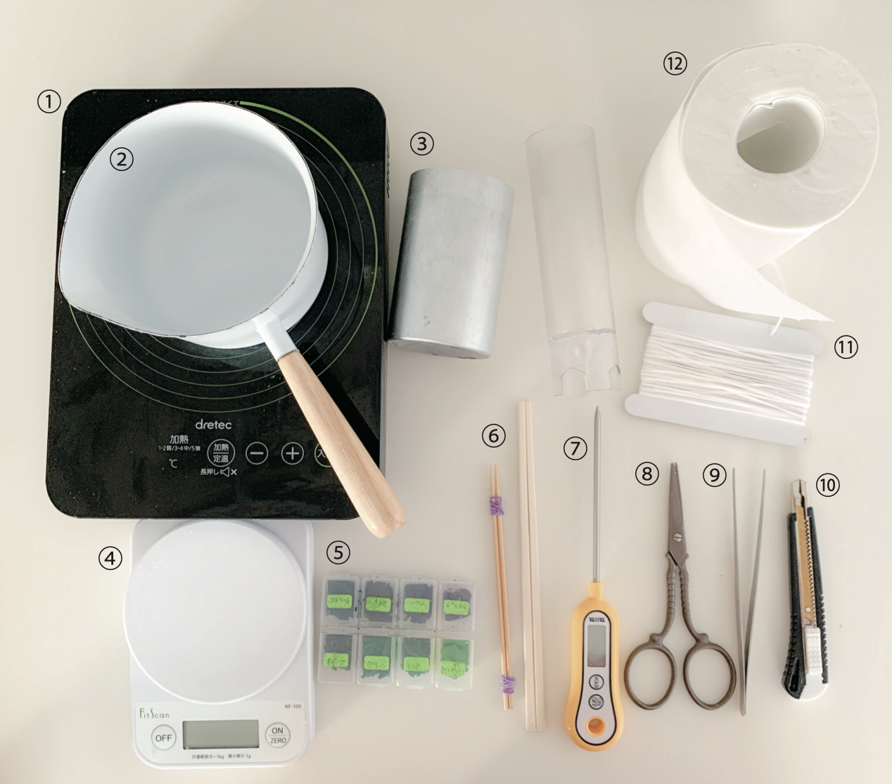 蝋燭製作の基礎知識の画像